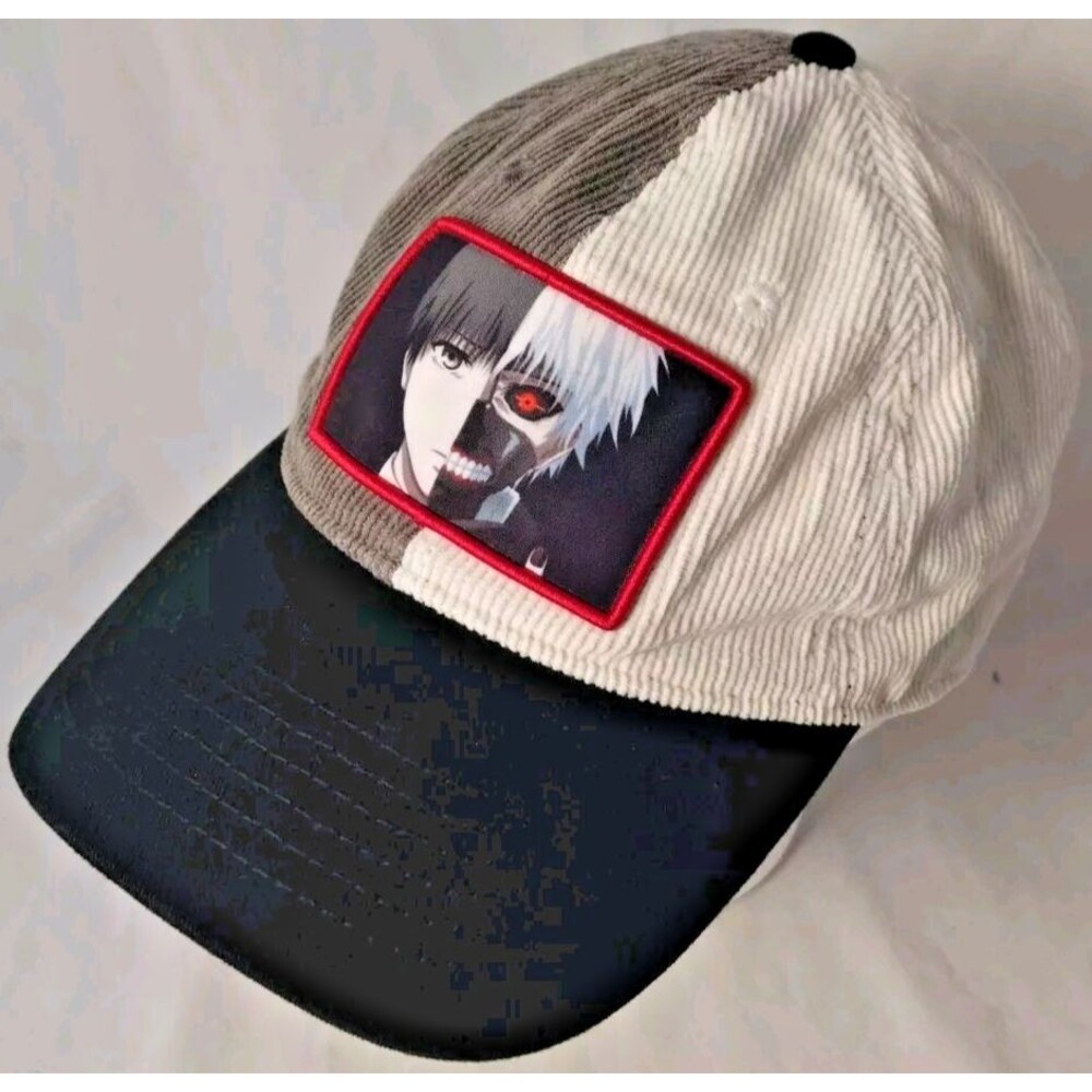 Tokyo Ghoul Bioworld Ken Kaneki Eto Yoshimura Corduroy Strapback Hat/Cap-NICE!